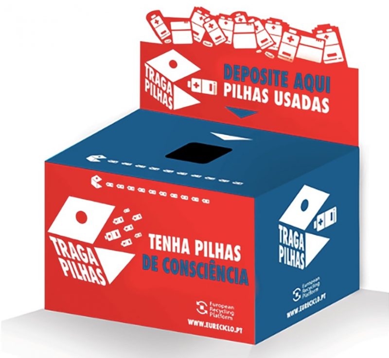 Caixa Traga Pilhas e