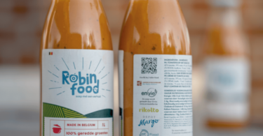 enVie Robin Food Soup Bottles OKI Label Printer e