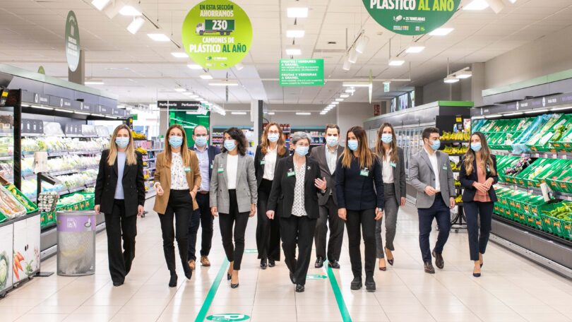 Membros que integram a equipa de trabalho da Estratégia 6 25 da Mercadona