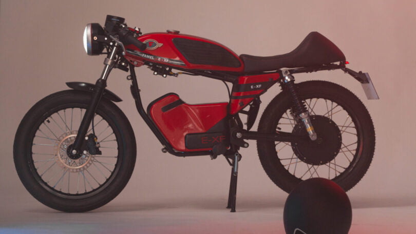 Marca de motos Famel regressa com modelo elétrico