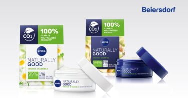 A marca Nívea, pertencente à Beiersdorf, está a lançar, em cerca de 30 países, uma nova gama de produtos com neutralidade climática.