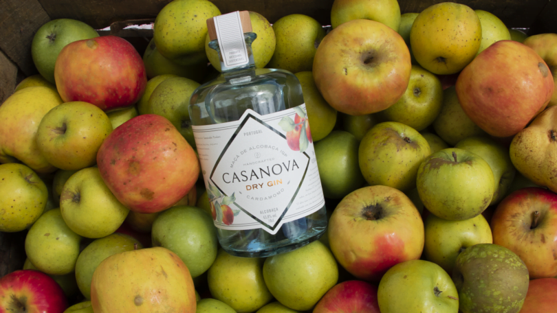 A Lemos Figueiredo - Adega das Frutas de Alcobaça lançou o dry gin Casanova, que utiliza Maçã de Alcobaça “feia”, não comercializável.