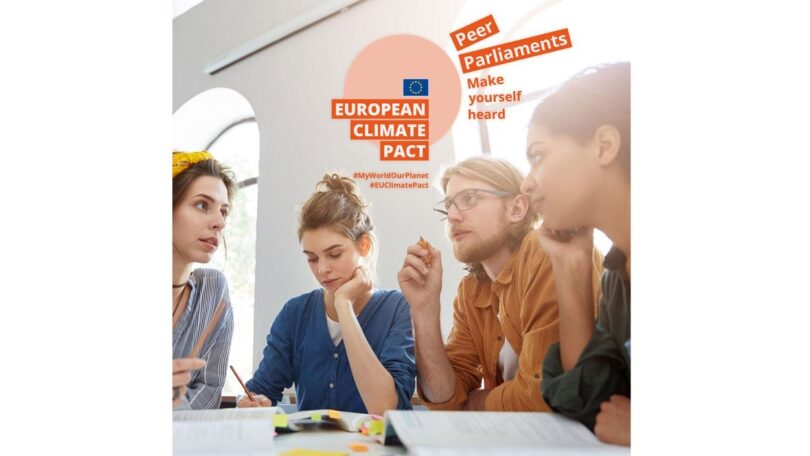 A União Europeia, no âmbito da iniciativa Pacto Europeu para o Clima – integrada no Pacto Ecológico Europeu-, está a promover os Peer Parliaments.