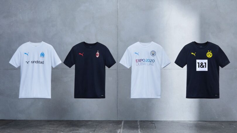 Puma transforma camisolas de futebol antigas em novas peças