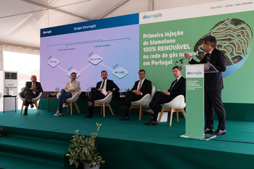 DouroGás realiza primeira injeção de biometano renovável na rede de gás natural portuguesa