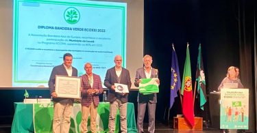 Lousã recebe o diploma Bandeira Verde ECOXXI 2022
