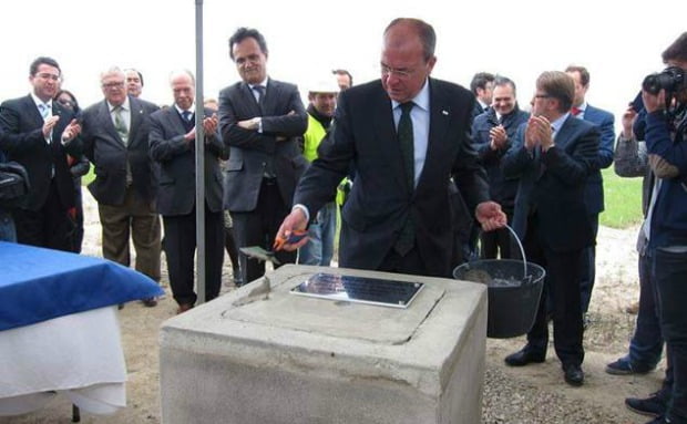 Presidente da APS marca presença no arranque da construção da Plataforma Logística de Badajoz