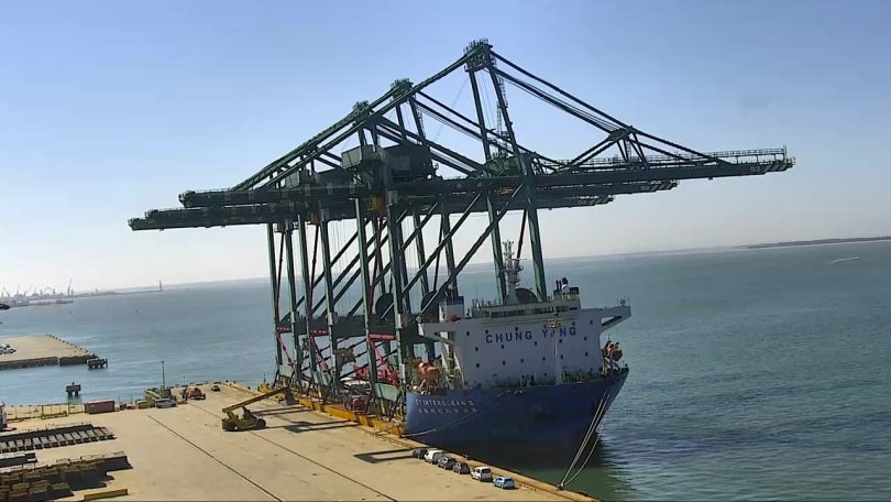 Yilport Iberia investe em três novas gruas para terminal de Huelva