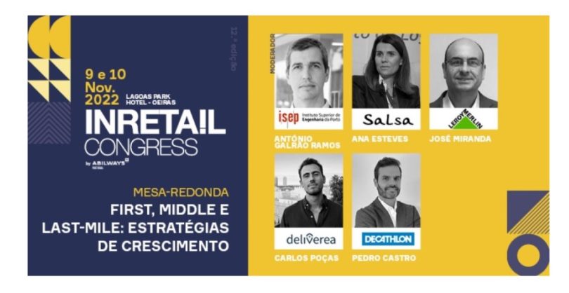 InRetail Congress: Do first ao last-mile debatido no dia 10 de novembro