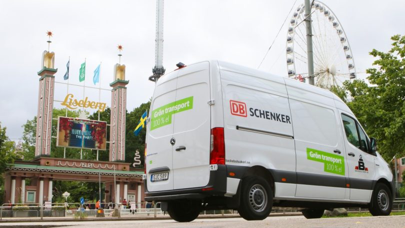 A DB Schenker, em colaboração com o Business Region Göteborg, quer aumentar o transporte elétrico de mercadorias.
