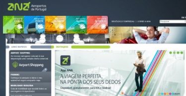 ANA Aeroportos de Portugal renova site