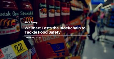 ANX Story Walmart Tests the Blockchain to Tackle Food Safety