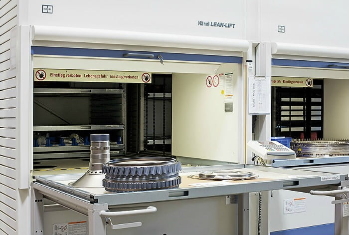 Armazém automático Hanel