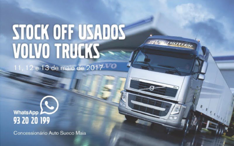 Auto Sueco Stock Off Usados Logística e Transportes Hoje