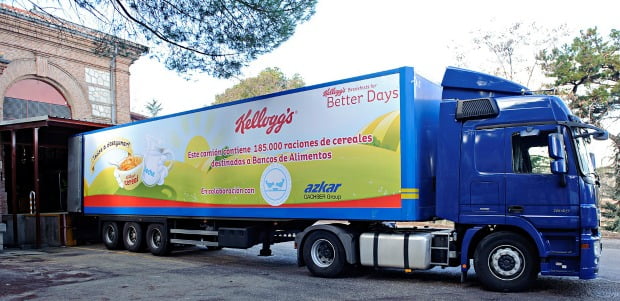 Azkar faz distribuição de 500 mil doses de cereais para bancos alimentares