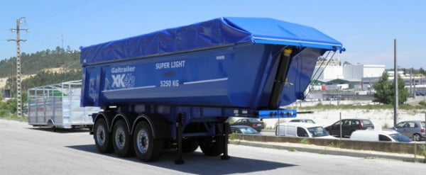 Galtrailer produz novo basculante ultra ligeiro em aço