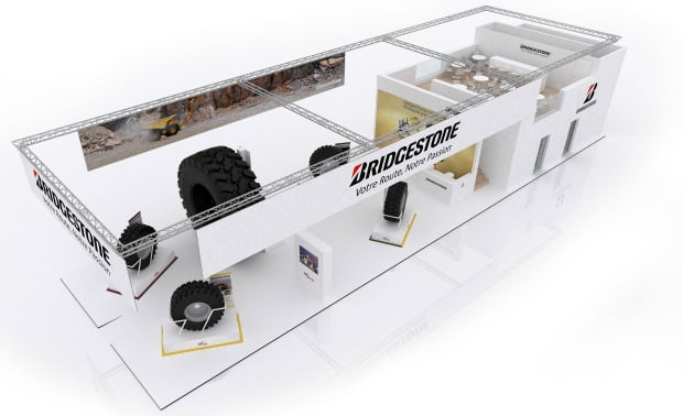 Bridgestone marca presença na Intermat 2015
