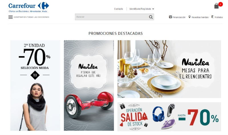 Carrefour Espanha site