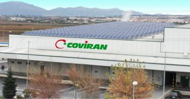 Coviran plataforma logística paineis fotovoltaicos