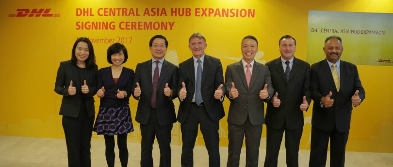 DHL investe 335 M€ na expansão de Hub da Ásia Central