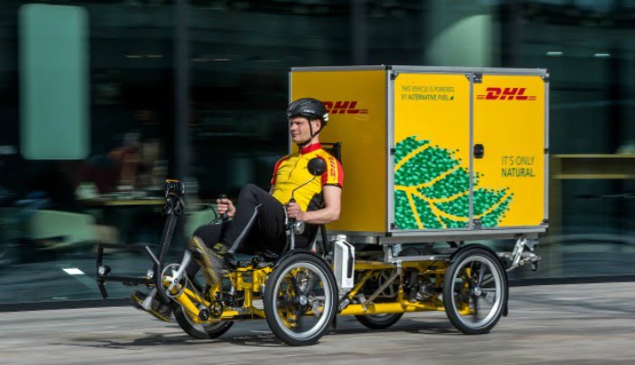 DHL Express bicicleta elétrica Logística e Transportes Hoje