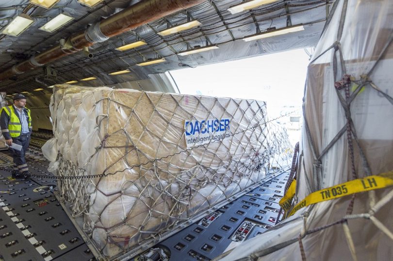 Dachser mercadorias transporte