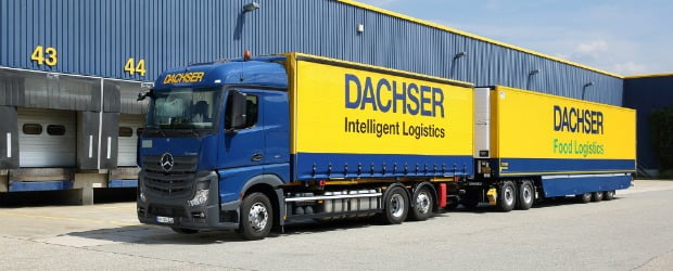 Dachser testa mega-camiões em dois percursos na Alemanha