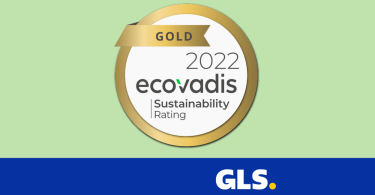 O Grupo GLS recebeu a distinção de Ouro pela plataforma EcoVadis. Esta distinção é uma melhoria em relação aos anos anteriores.