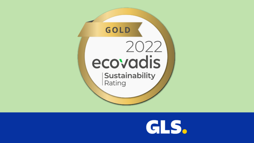 O Grupo GLS recebeu a distinção de Ouro pela plataforma EcoVadis. Esta distinção é uma melhoria em relação aos anos anteriores.