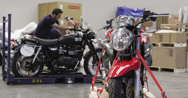 GEFCO cria solução para rastrear atrelados de motociclos