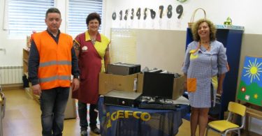 GEFCO doa material informático a instituições de Mangualde