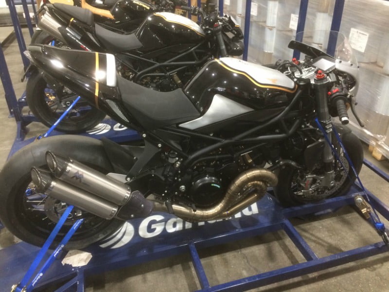 Serviço de transporte de motos da Garland quintuplica capacidade