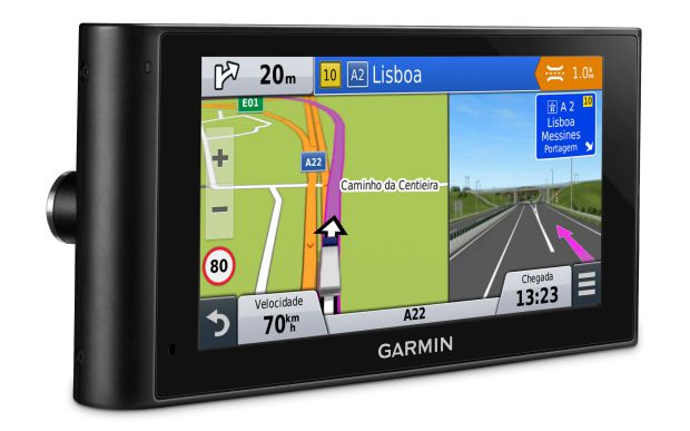 Garmin lança GPS com câmara integrada para camiões
