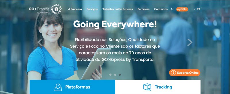 Go Express novo site Logística e Transportes Hoje