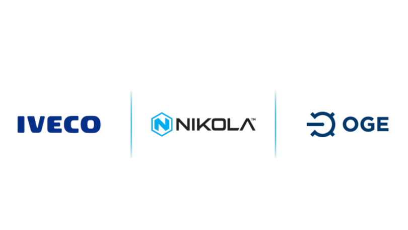 A Nikola Corporation, a IVECO e a OGE juntaram-se para desenvolver uma infraestrutura do hidrogénio na Alemanha.