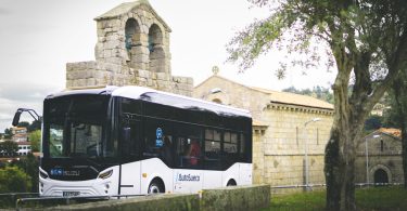 Autocarros ISUZU 100% elétricos testados em Guimarães