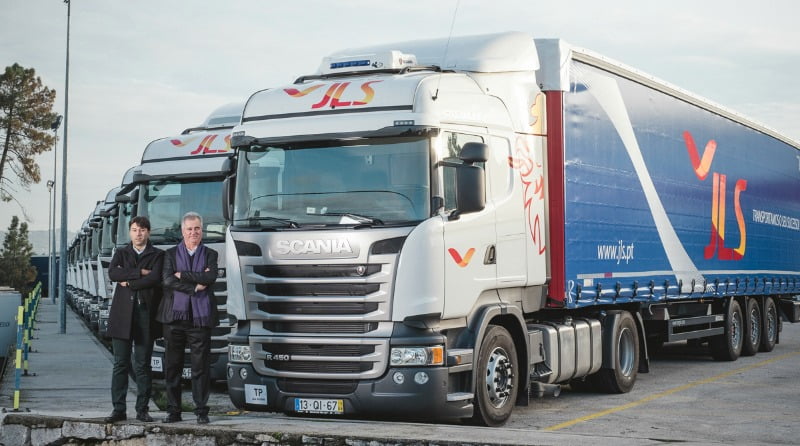 JLS Scania Logística e Transportes Hoje