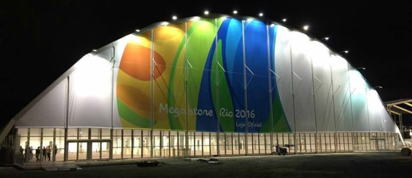 Jogos Olímpicos tenda Irmarfer Logística e Transportes Hoje