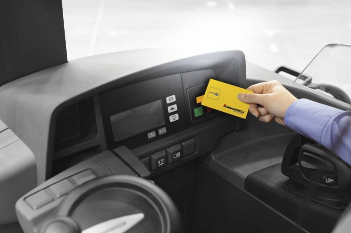 Jungheinrich ISM Online sistema de gestão de frotas