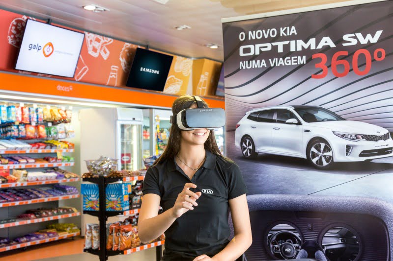 KIA test drives de realidade virtual Logística e Transportes Hoje