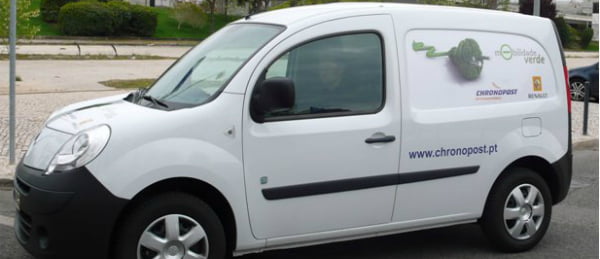Chronopost entrega encomendas com viatura elétrica da Renault