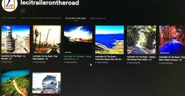 Lecitrailer cria listas de música para transportadores no Spotify