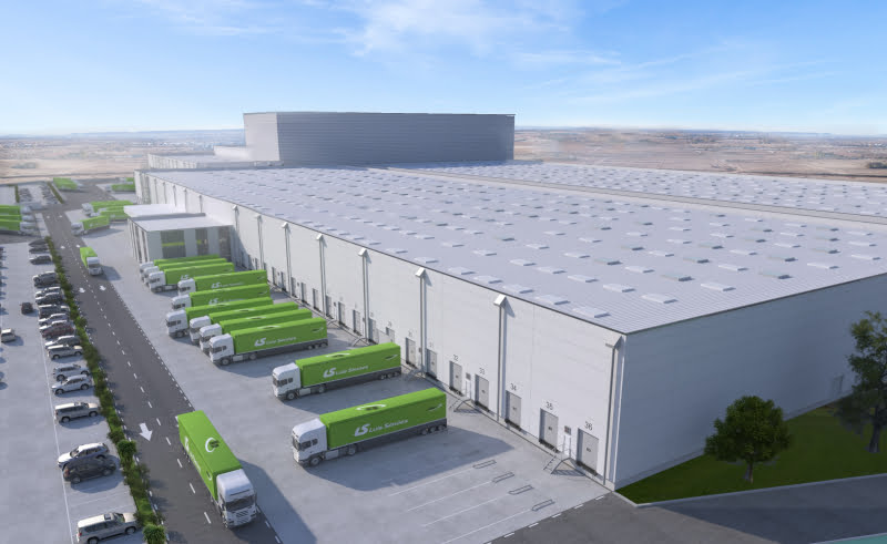 Já arrancou a construção do Centro Logístico da Luís Simões em Guadalajara