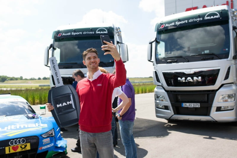 MAN tratores Audi Sport Logística e Transportes Hoje