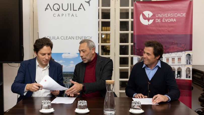 Aquila Clean Energy e Universidade de Évora desenvolvem projeto agrivoltaico na Central Solar do Cercal
