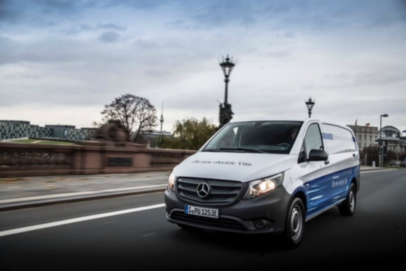Mercedes-Benz Vans vai equipar todos os veículos comerciais ligeiros com propulsão elétrica