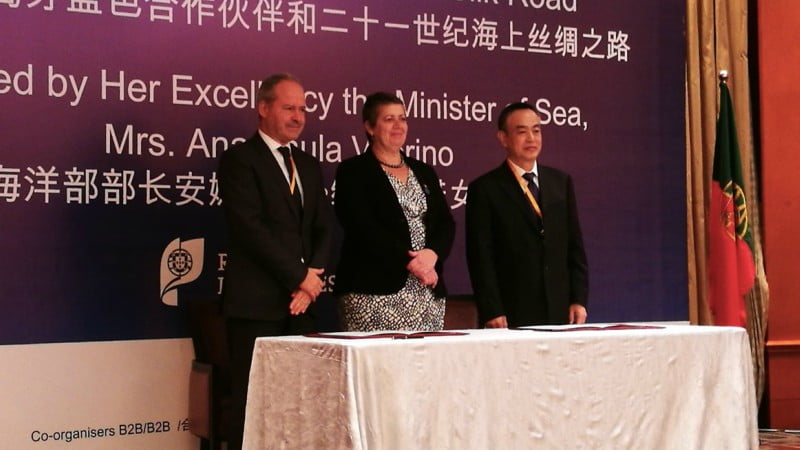 Porto de Sines reforça relações com operadores chineses