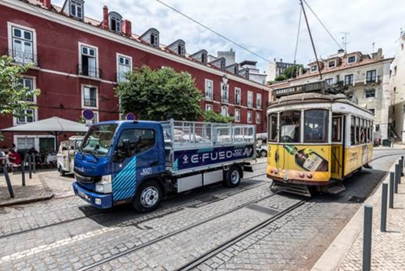 Mitsubishi entrega as primeiras Fuso eCanter elétricas produzidas em Portugal
