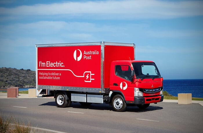 Mitsubishi Fuso to deliver  eCanter trucks to Australia Post