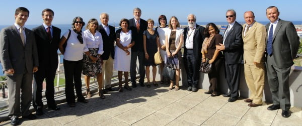 Embaixador do Estados Unidos visita porto de Sines